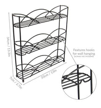 Load image into Gallery viewer, 3-Tier Herb &amp; Spice Rack (Wall Mount or Free Standing)