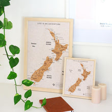Load image into Gallery viewer, Splosh: Travel Board - New Zealand Map (Small)