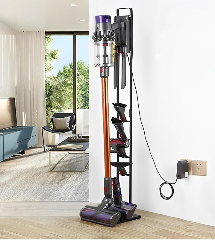 STORFEX: Drill-Free Vacuum Stand for Dyson V10 V8 V7 V6 Series