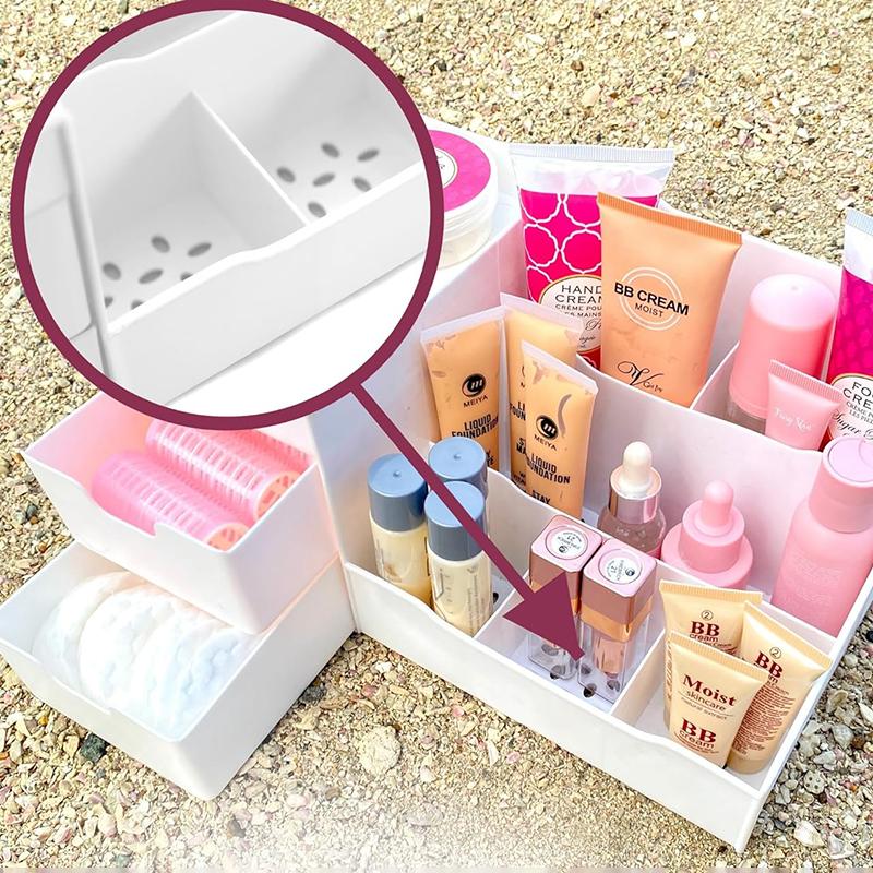 STORFEX White Vanity Organizer