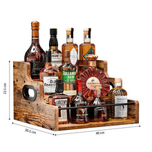 Load image into Gallery viewer, STORFEX 3-Tier Liquor Bottle Display Shelf