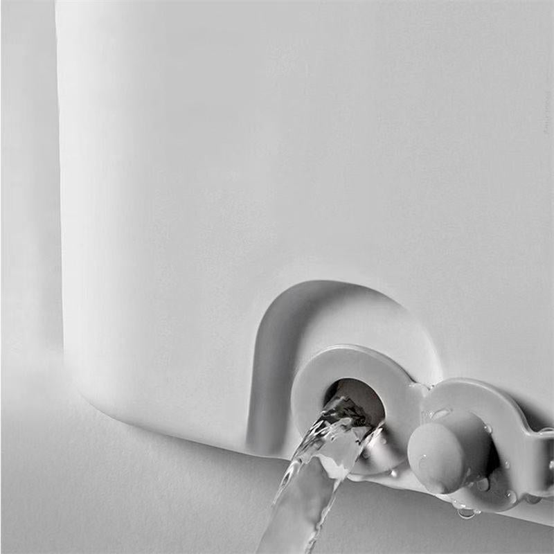 CLEANFOK Microfibre Mop with Bucket and 4 Washable Pads - White