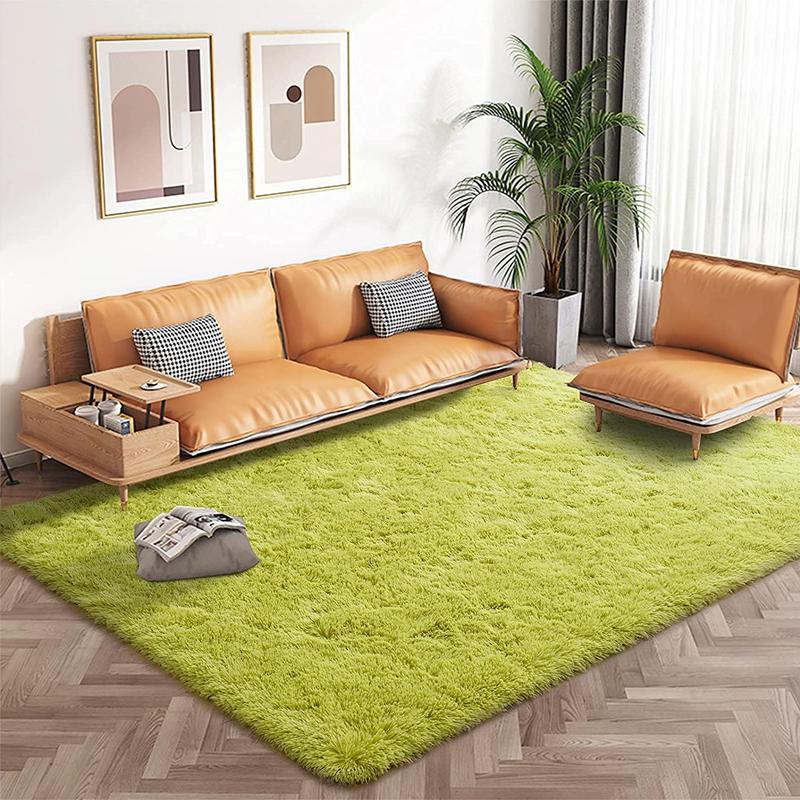 Soft Area Rug - Green (Large, 153 x 203cm)