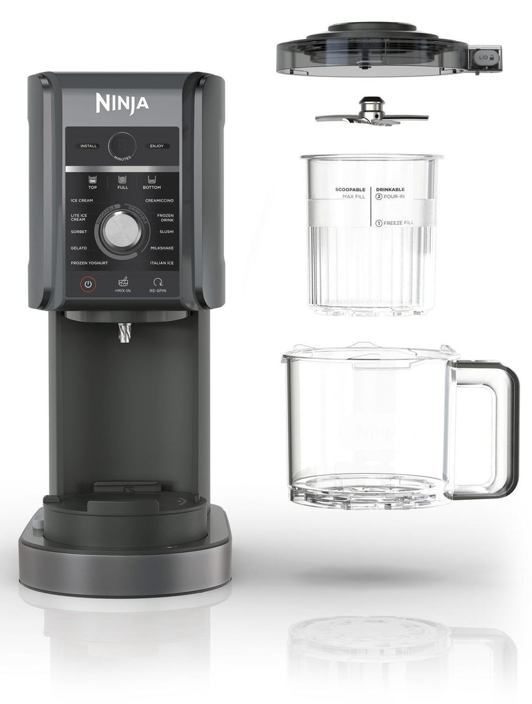 Ninja: Creami Deluxe Ice Cream Maker - Cloud Silver