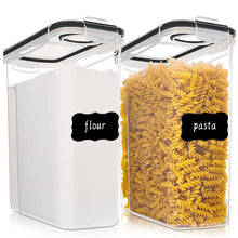 Load image into Gallery viewer, STORFEX 2.5L Storage Container Set - Black (4 Pack)