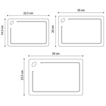 Load image into Gallery viewer, OZZYCOOK Bamboo Cutting Board Set (Set of 3)
