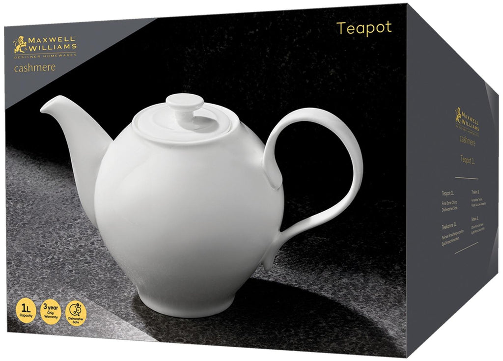 Maxwell & Williams: Cashmere Round Teapot (1L)
