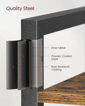 Load image into Gallery viewer, VASAGLE 6-Tier Bookshelf - Rustic Brown &amp; Black