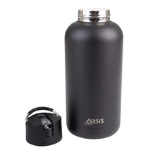 Load image into Gallery viewer, Oasis: Stainless Steel Ceramic MODA Triple Wall Insulated Drink Bottle - Black (1.5L)