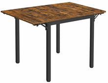 Load image into Gallery viewer, Vasagle : Folding Dining Table - Rustic Brown