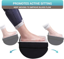 Load image into Gallery viewer, High Density Foam Footrest with Adjustable Height - Black