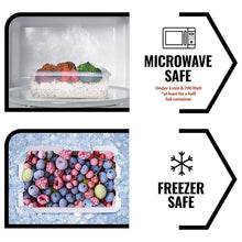 Load image into Gallery viewer, STORFEX 1000ml Plastic Food Containers with Lids - 10 Pack