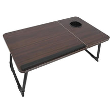 Load image into Gallery viewer, COMFEYA Adjustable Lap Desk with Cup Holder - Brown