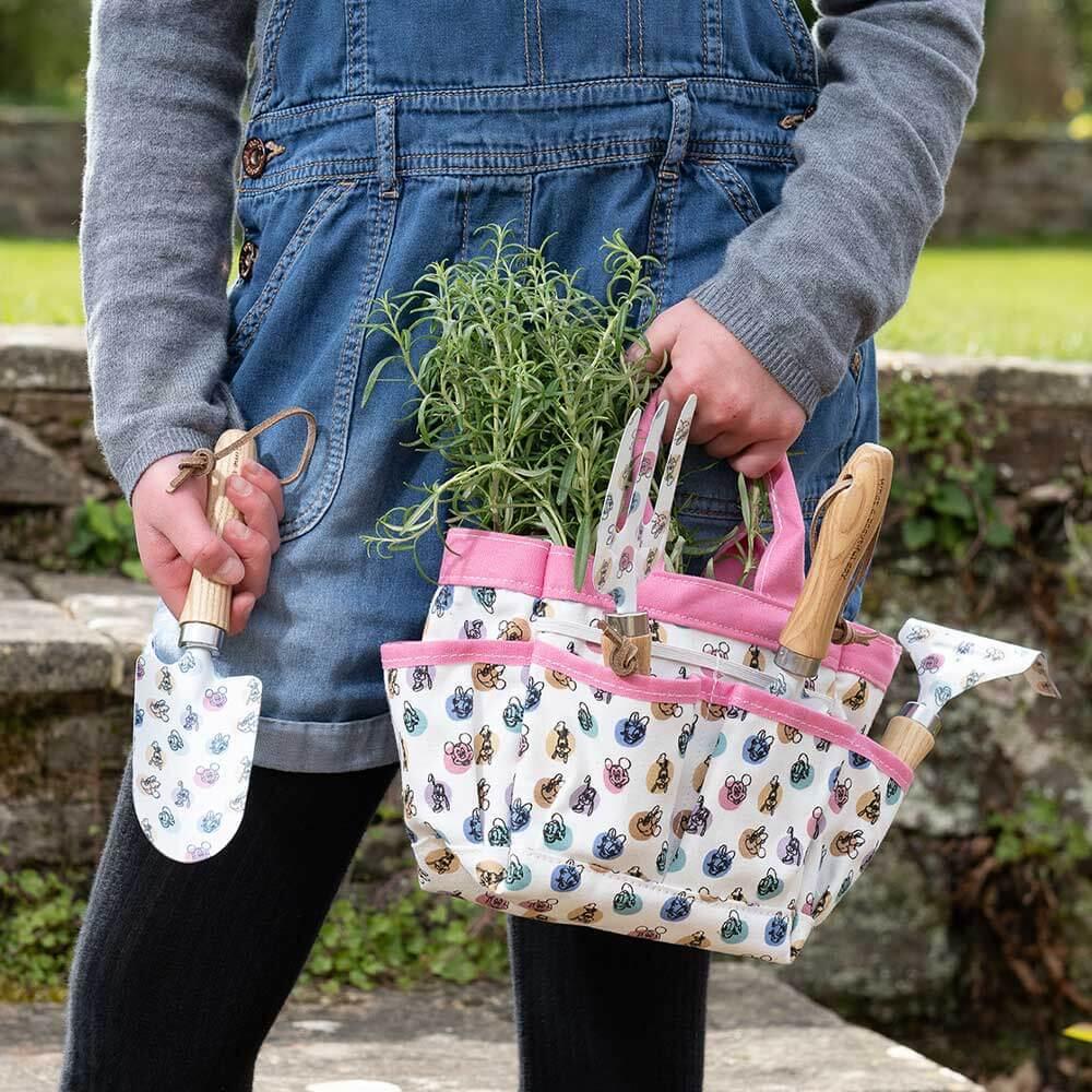 Jardinopia: Mickey & Friends Childrens Gardening Tool Set With Bag - Disney