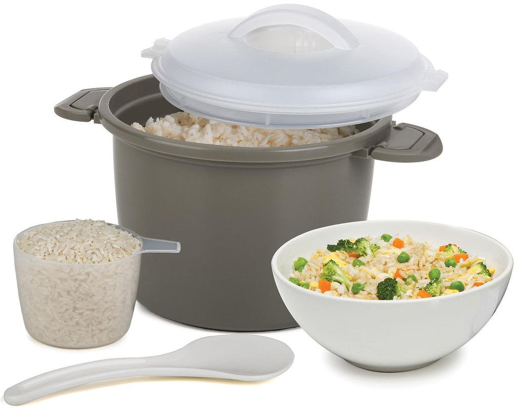 Progressive Prep Solutions Microwave Rice Cooker Set