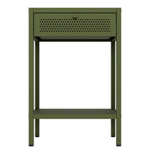 Load image into Gallery viewer, Fraser Country Milan Metal Bedside Cabinet - Olive Green
