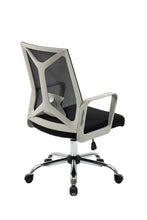 Load image into Gallery viewer, Ergolux Galway Office Chair (Light Grey )- Black