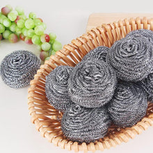 Load image into Gallery viewer, CLEANFOK 24 Pack Steel Wool Scrubber for Cleaning
