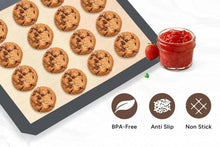 Load image into Gallery viewer, Reusable Silicone Baking Tray Mats (3 Pack) - Essentials For You