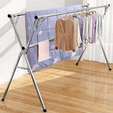 Load image into Gallery viewer, STORFEX Foldable Stainless Steel Clothes Drying Rack