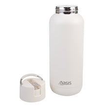 Load image into Gallery viewer, Oasis: Stainless Steel Ceramic MODA Triple Wall Insulated Drink Bottle - Alabaster (1L)