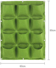 Load image into Gallery viewer, Wall Hanging Planting Bags (12 Pockets)