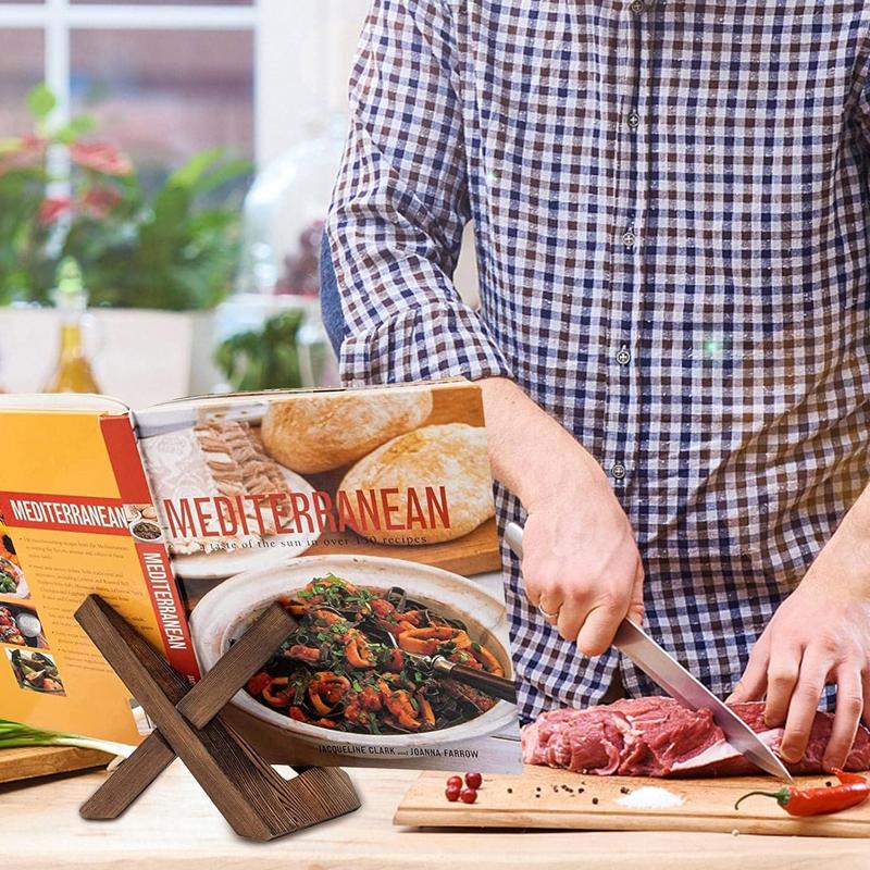 COOKOZZY Wood Cookbook Stand