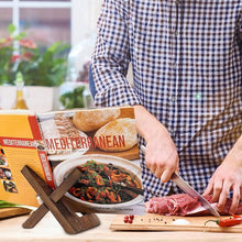 Load image into Gallery viewer, COOKOZZY Wood Cookbook Stand