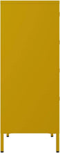 Load image into Gallery viewer, Fraser Country: Milan Metal Storage 4 Drawers - Yellow