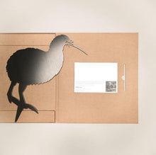 Load image into Gallery viewer, Metalbird: Brown Kiwi Garden Art