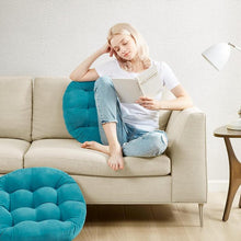 Load image into Gallery viewer, COMFEYA Meditation Floor Pillows Set of 2 - Blue