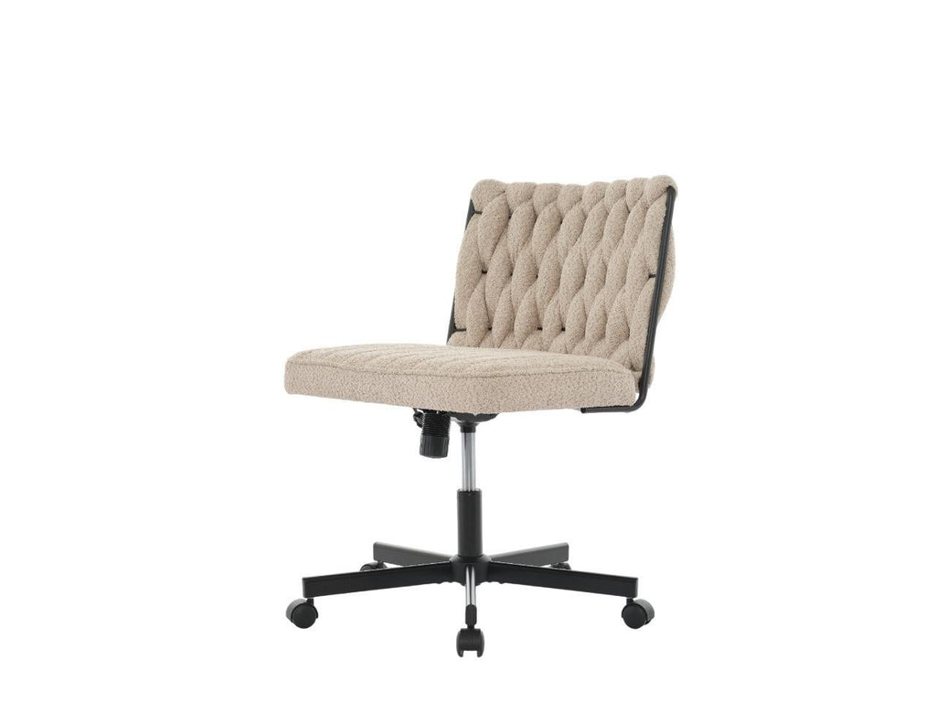 Gorilla Office: Boucle Knot Back Chair Beige