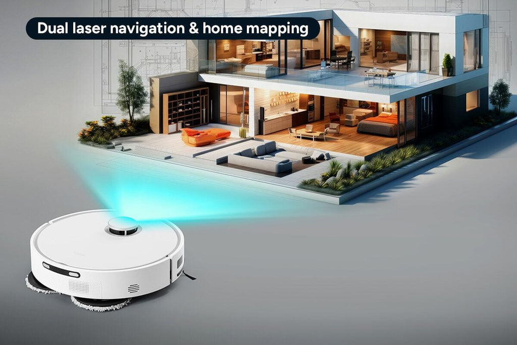 Kogan SmarterHome LX20 Pro Ultra Robot Vacuum and Mop with Self-Cleaning and Drying