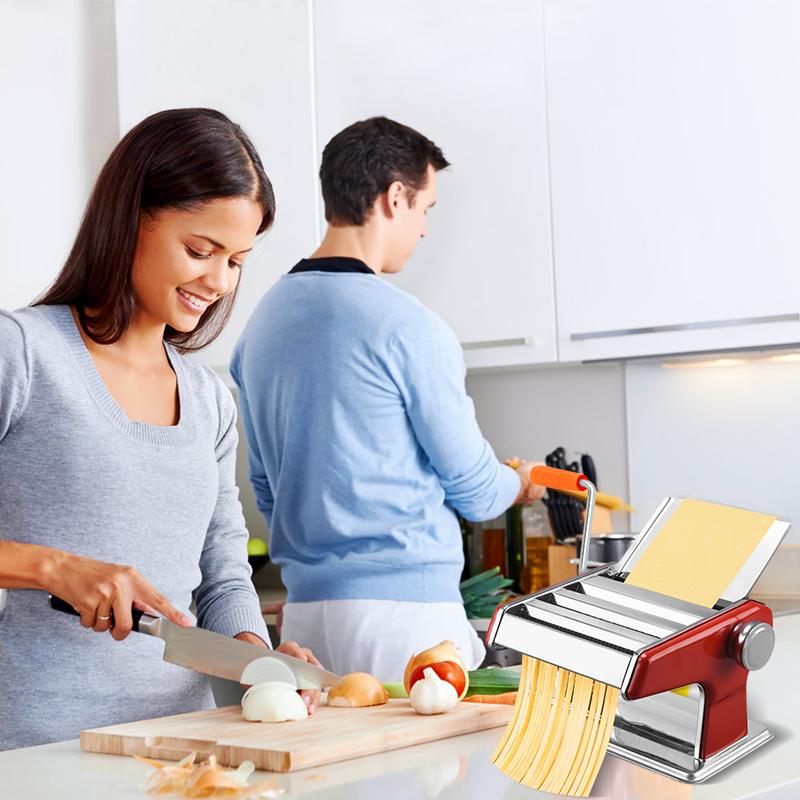 OZZYCOOK Stainless Steel Manual Noodle Maker