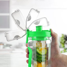 Load image into Gallery viewer, HYPERANGER 960ml Fruit Infuser Water Bottle - Green