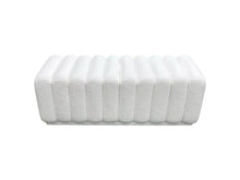 Load image into Gallery viewer, Fraser Country Boucle Bench - White