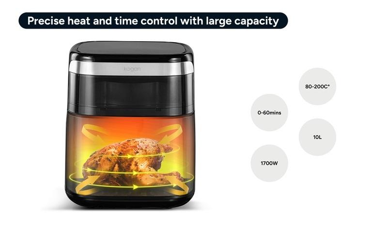 Kogan XXL 10L Digital Air Fryer