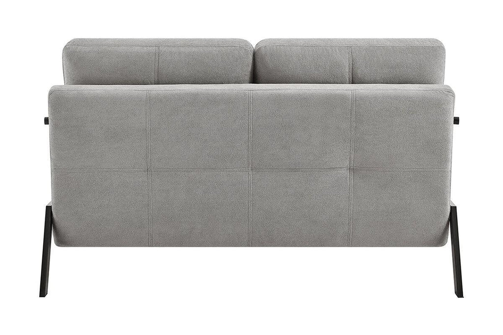 Shangri-La Brad Upholstered Double Sofa Bed (Grey)