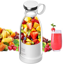Load image into Gallery viewer, Portable Electric Juicer &amp; Blender - White