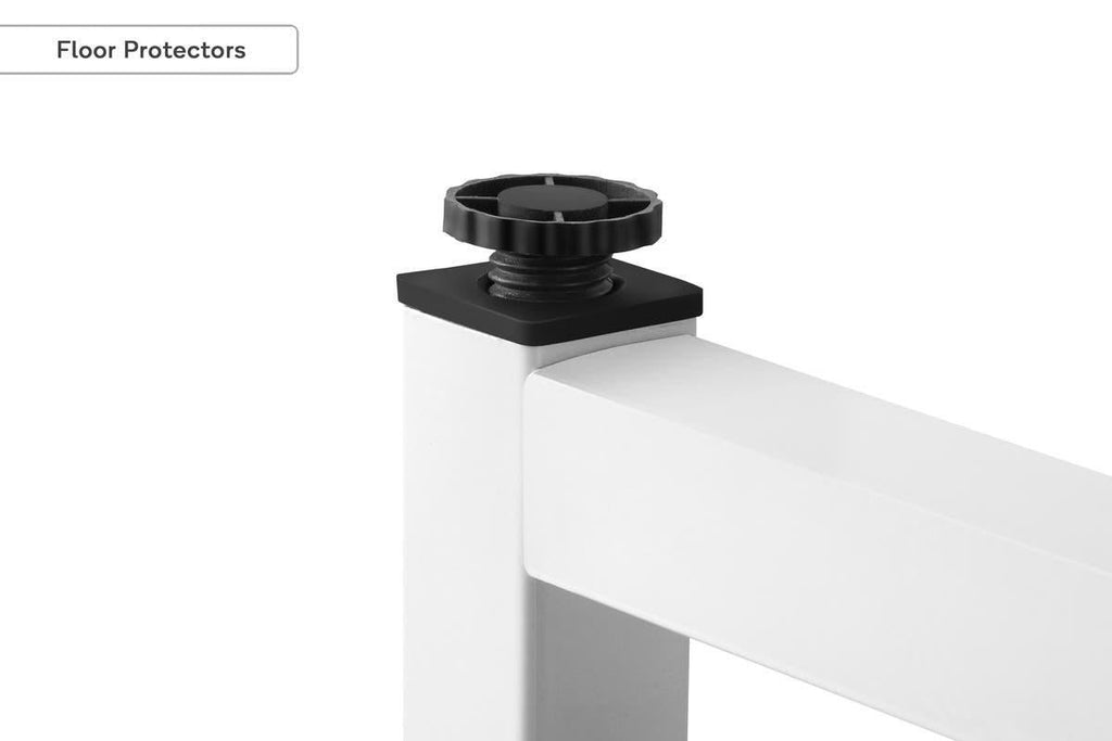 Ovela: Glasgow Study Desk (Oak Finish/White)