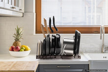 Load image into Gallery viewer, Ovela Expandable Lid &amp; Pan Organiser