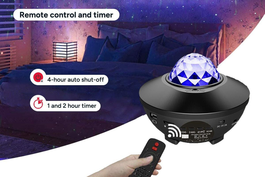 Galaxy Starlight Projector with Speaker - Kogan