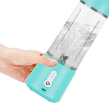 Load image into Gallery viewer, USB Rechargeable Portable Blender - 500ml (Blue)