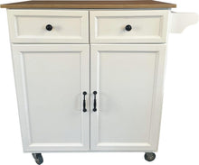 Load image into Gallery viewer, Fraser Country Wooden Kitchen Trolley with 2 Drawer &amp; 2 Door