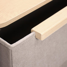 Load image into Gallery viewer, Fraser Country 1 Drawer Byra Nightstand - Light Grey &amp; Black