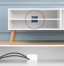 Load image into Gallery viewer, VASAGLE TV Cabinet 1.20M - White