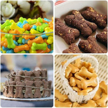 Load image into Gallery viewer, COOKOZZY Puppy Dog Paw and Bone Silicone Moulds - 4 Pack