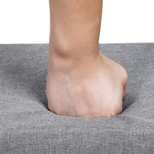 Load image into Gallery viewer, VASAGLE Shoe Bench Storage Cabinet with Cushion - White