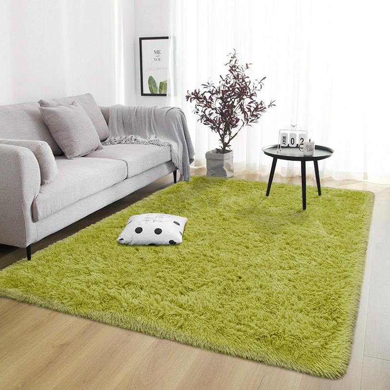 Soft Area Rug - Green (Large, 153 x 203cm)
