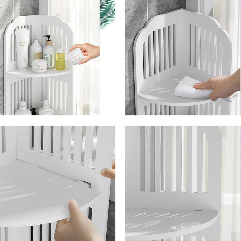 Mini 3 Tier Narrow Side Table (89 x 33 x 23cm)